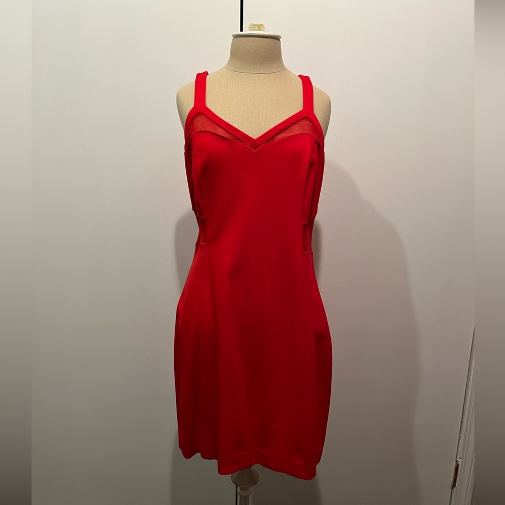 💃Express fabulous red dress Size 12